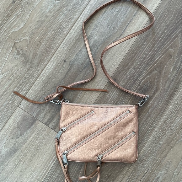 Rebecca Minkoff Rose Gold Crossbody Bag - Picture 1 of 5